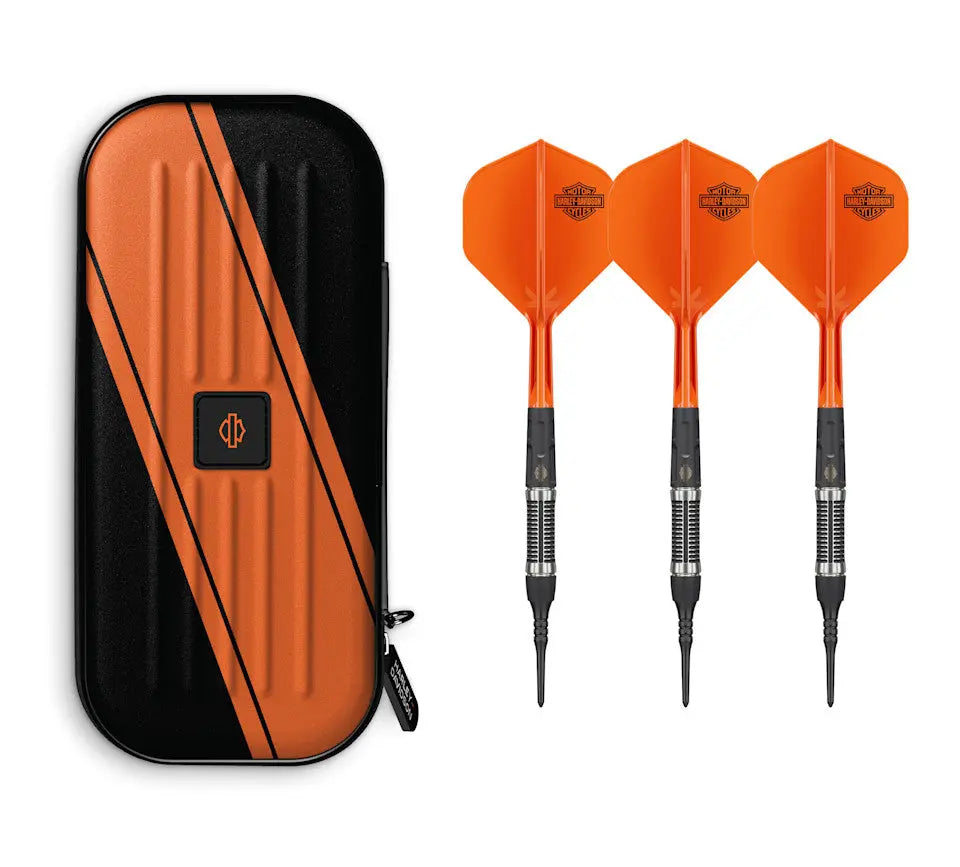 H-D Bad Boy Boxed Dart Set Soft Tip 18g New Castle Harley-Davidson