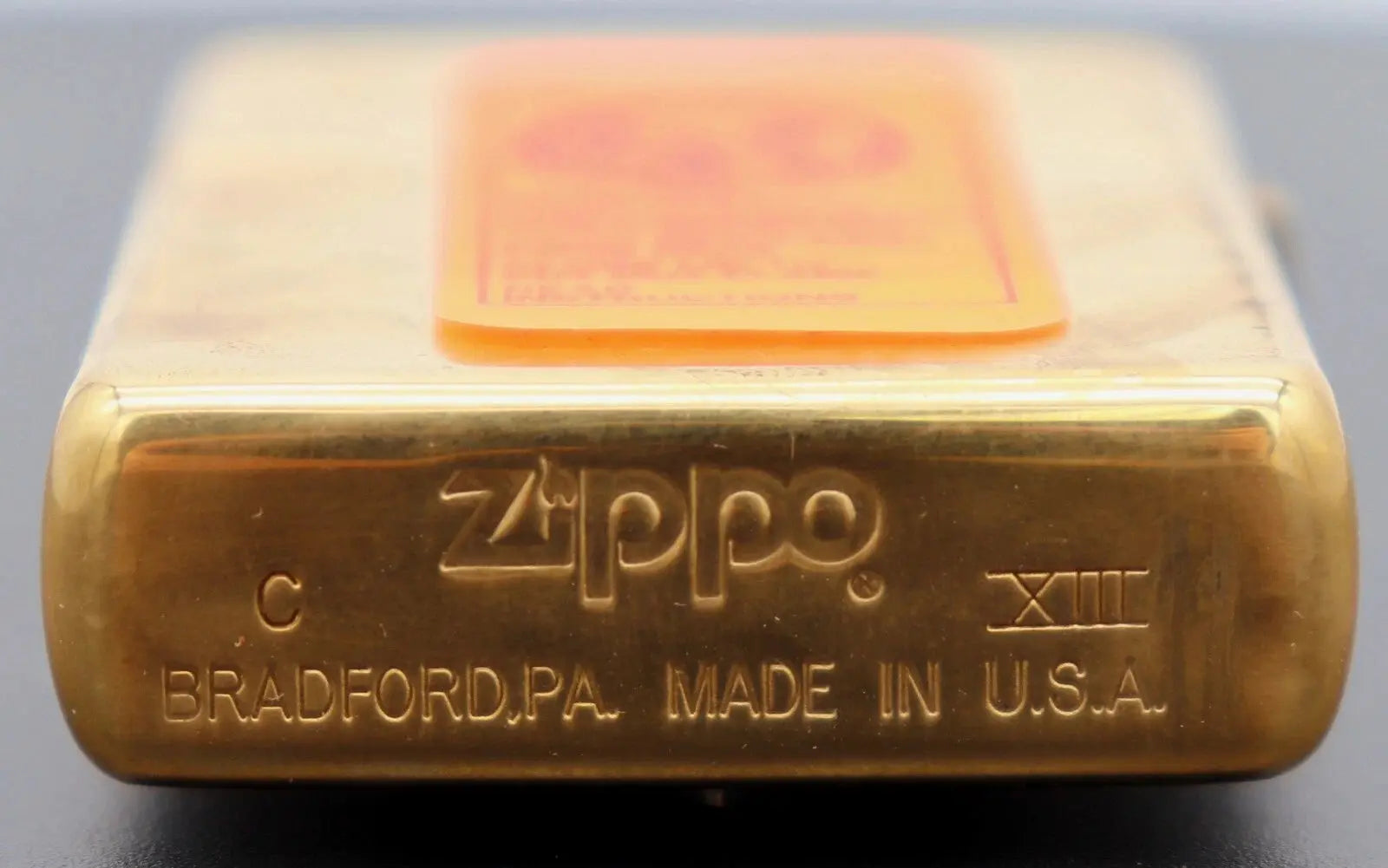 Vintage 1997 Zippo Harley-Davidson Barrett-Smythe 4 Brass Eagle Lighters Harley Davidson
